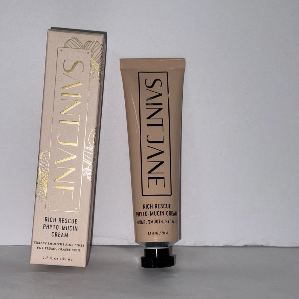 SAINT JANE‎ RICH RESCUE PHYTO MUCIN CREAM $45 NEW IN BOX 50ml 1.7fl oz